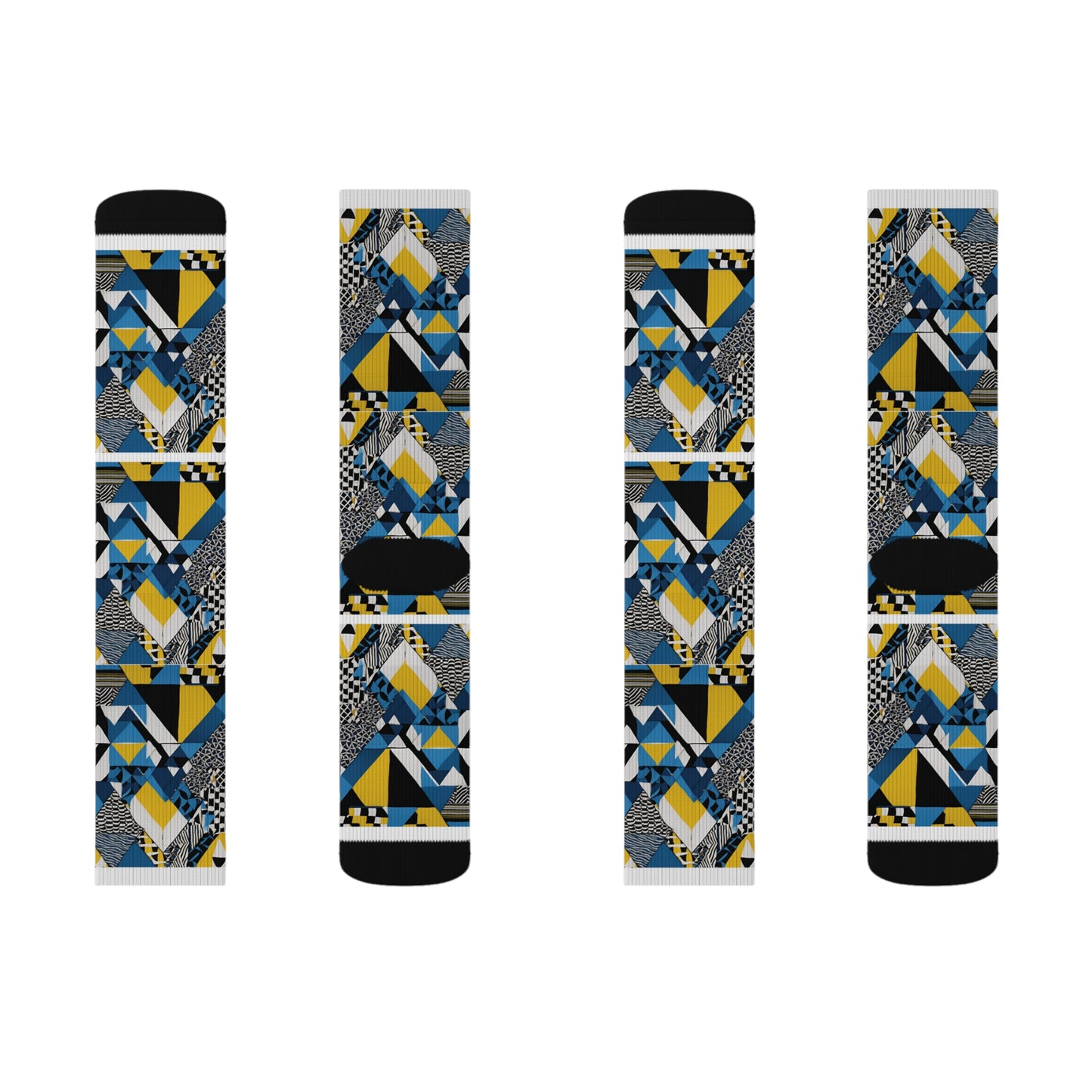 Socken mit Afro-Muster