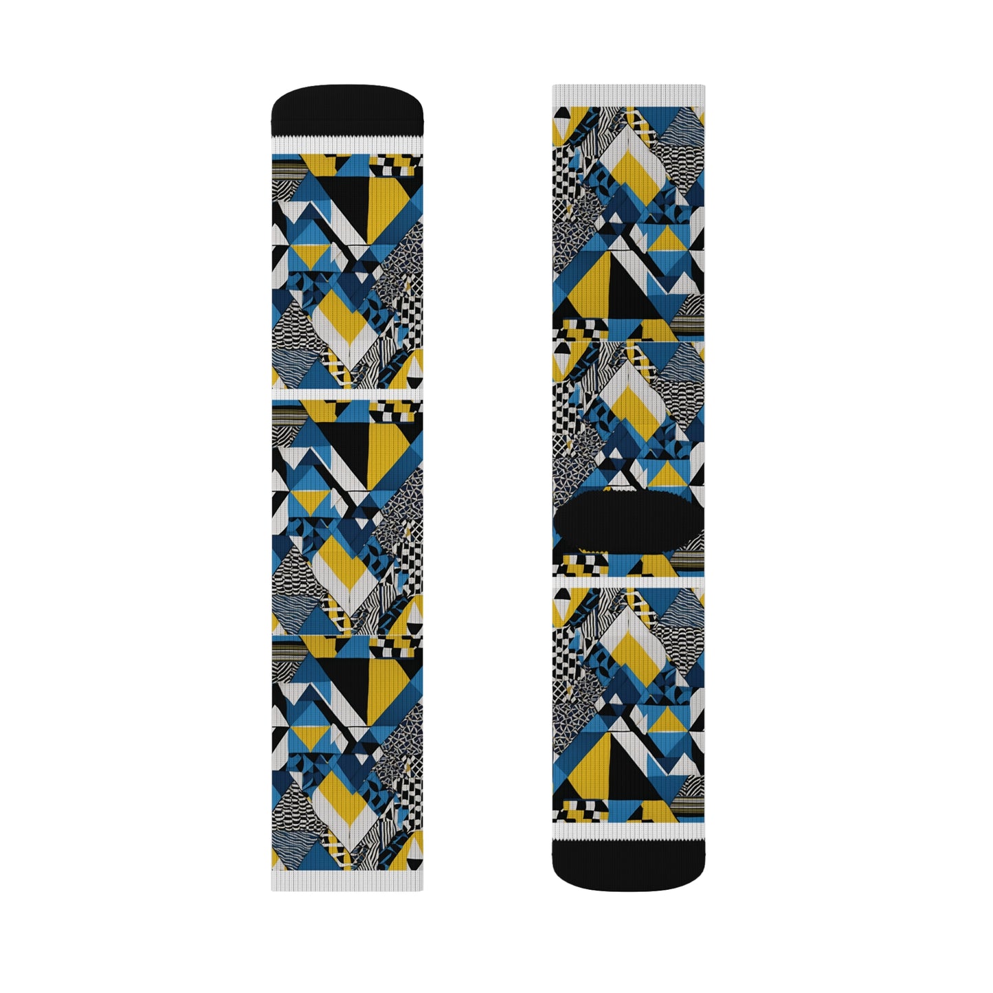 Socken mit Afro-Muster