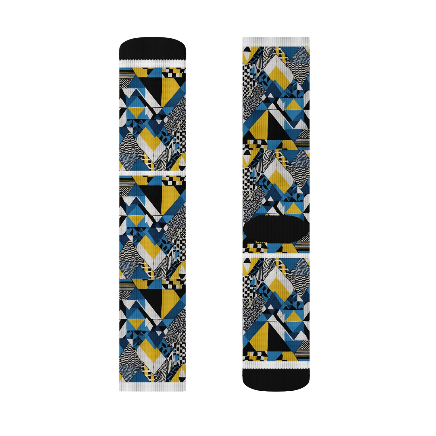 Socken mit Afro-Muster