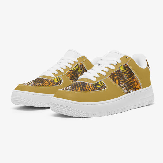 Sneakers blanches enfant modèle 263 inspirées AF1. Simili cuir, look sport chic, semelle épaisse, confort optimal. Livraison rapide.