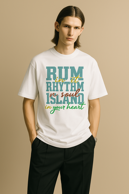 RUM. Crew-Neck Oversize T-shirt Unisex