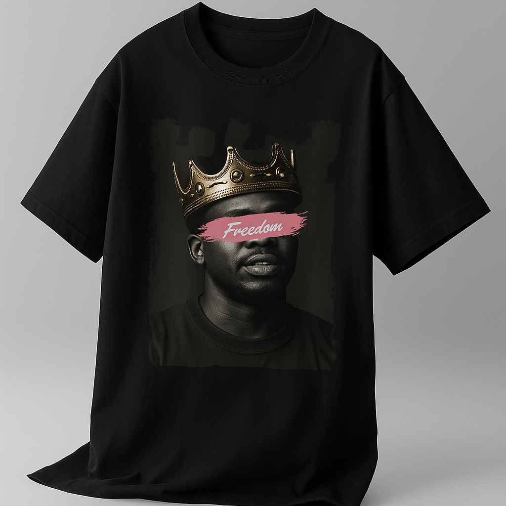 Freedom. Crew-Neck Oversize T-shirt Unisex