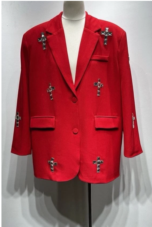 Mochy Blazer – Élégance scintillante