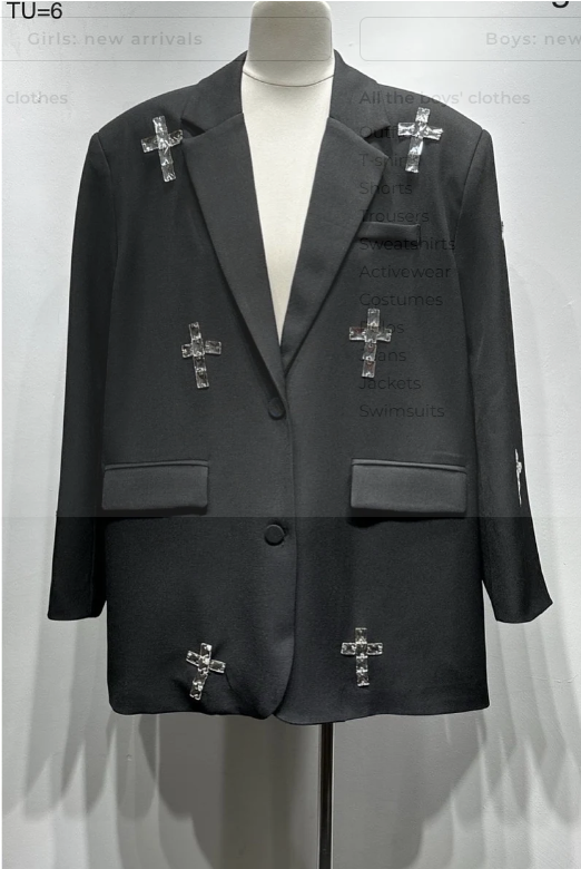 Mochy Blazer – Élégance scintillante